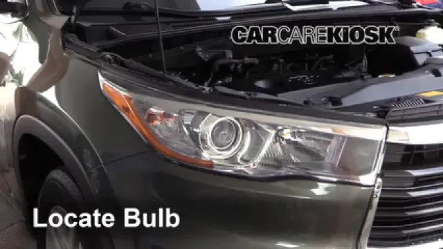 2015 Toyota Highlander LE 2.7L 4 Cyl. Éclairage Feux de stationnement